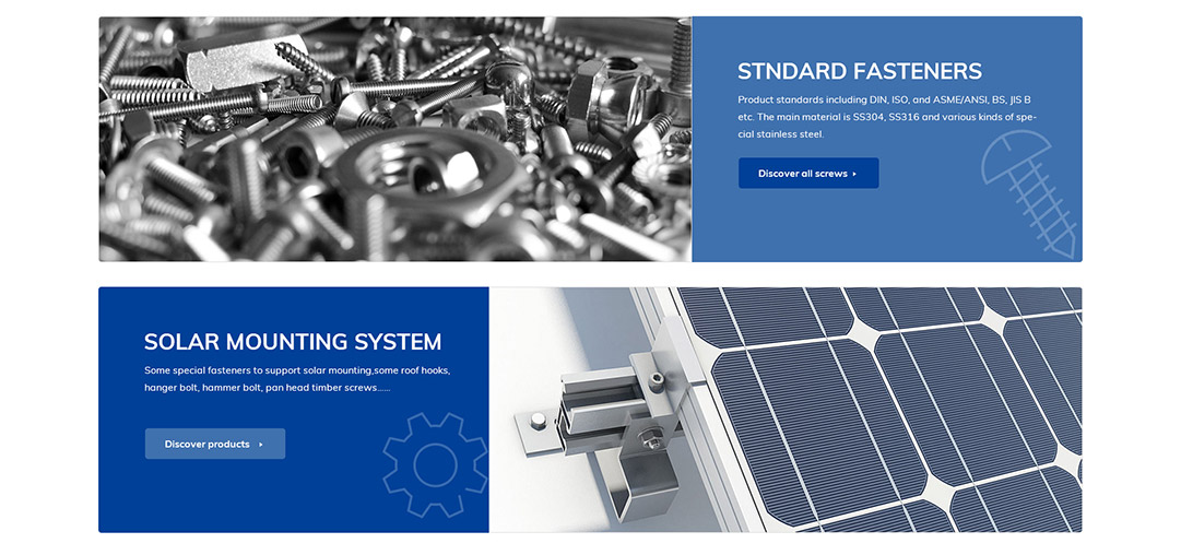 工業(yè)零部件外貿(mào)B2B網(wǎng)站建設(shè)案例